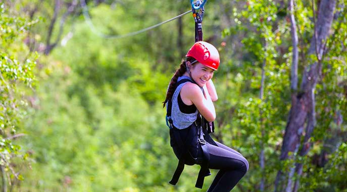 6 fun filled ziplines