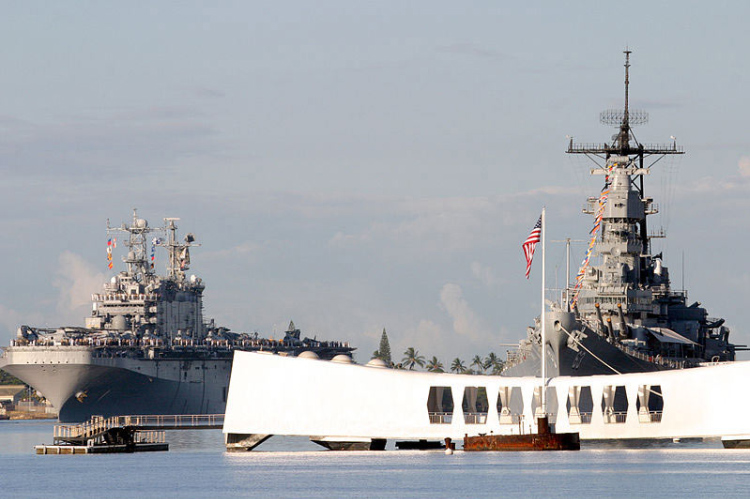 Stand on the USS Arizona Memorial