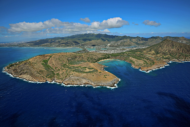 Hanauma Bay - a protected marine reserve