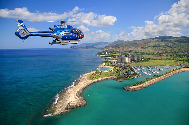 Ko'Olina Resorts on the westside