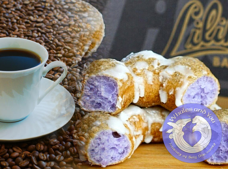 Coffee and Hawaiian Liliha Bakery Donuts